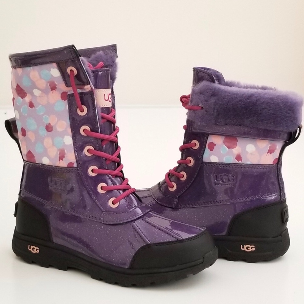 UGG laced waterproof boots.